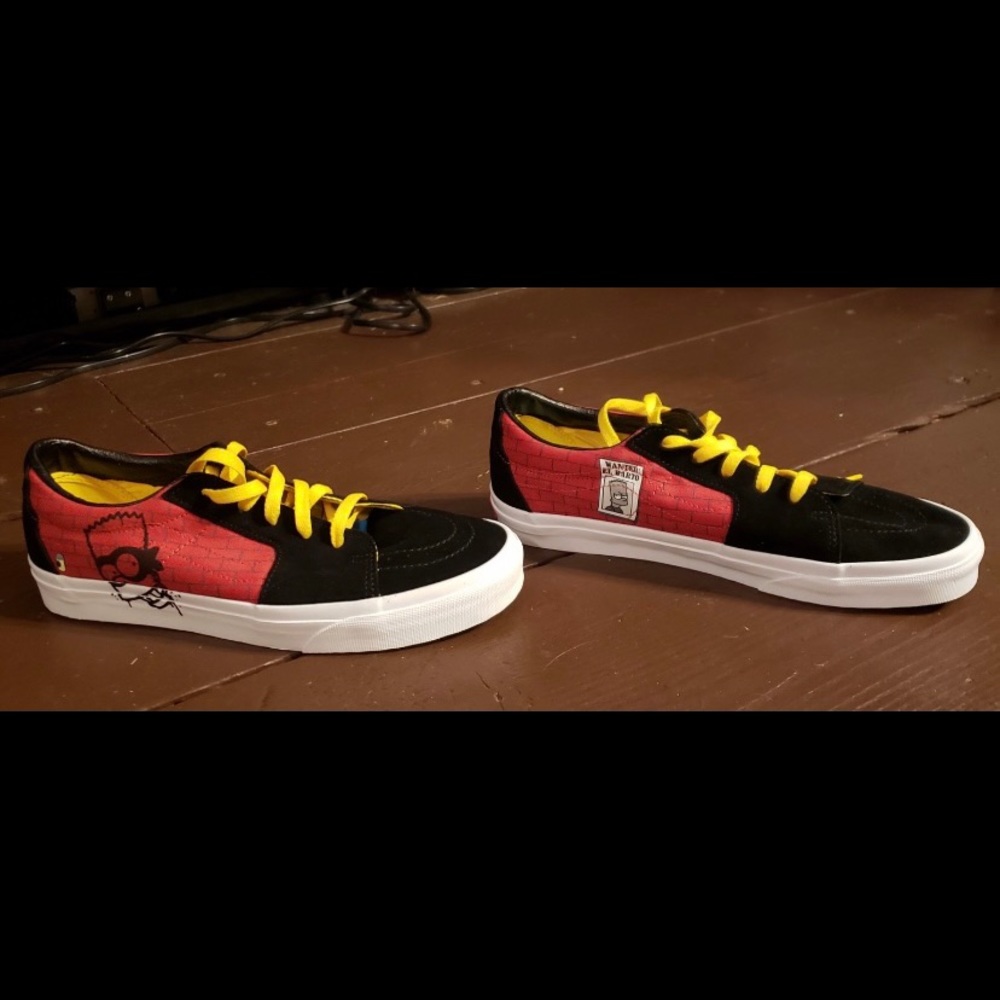 VANS x SIMPSON’S El Barto Sk8-Low Shoes 10.5